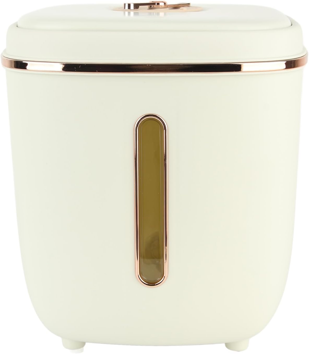 Fdit Large Rice Storage Container, 11kg Press Type Canister with Measuring