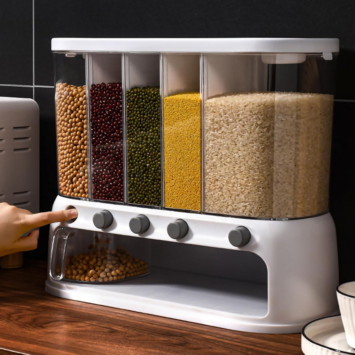 Large Capacity Rice Storage Dispensers