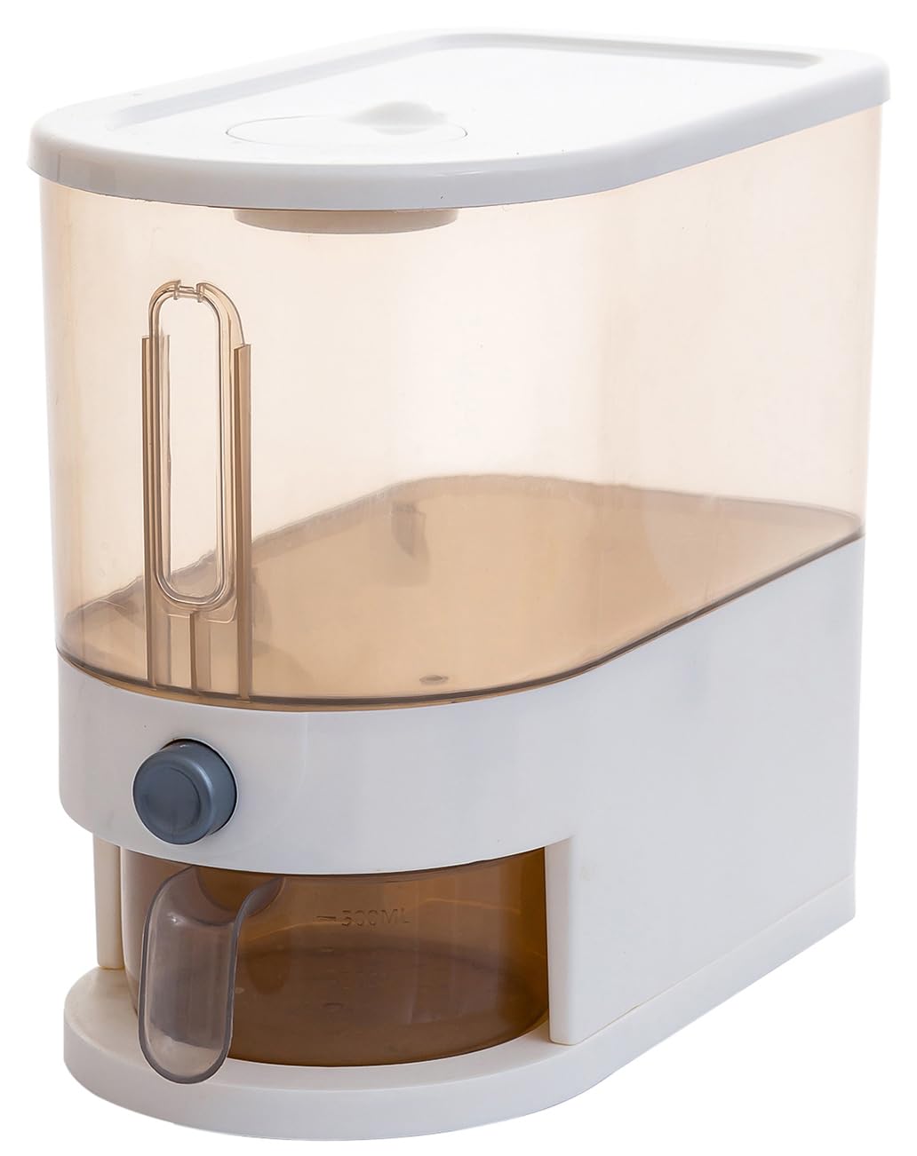 Gagee 22 Lbs Rice Dispenser, Clear