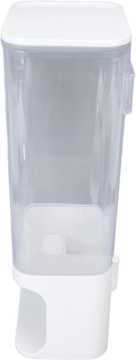 Rice Container Airtight Storage Dispenser Press Type Kitchen Supplies for Home Use (Medium: Approx. 17.6x16.2x10cm / 6.93x6.38x3.94in)