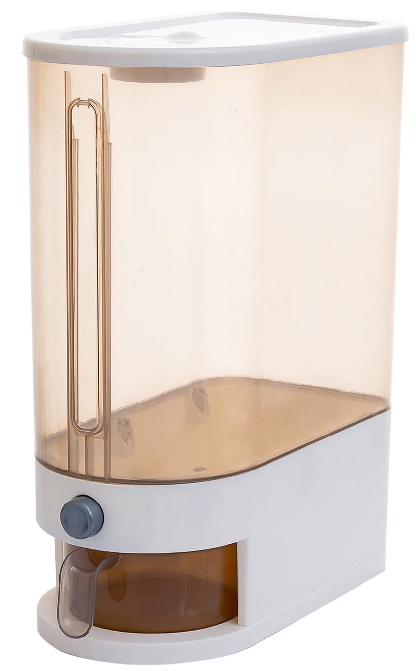 Gagee 22 Lbs Rice Dispenser, Clear