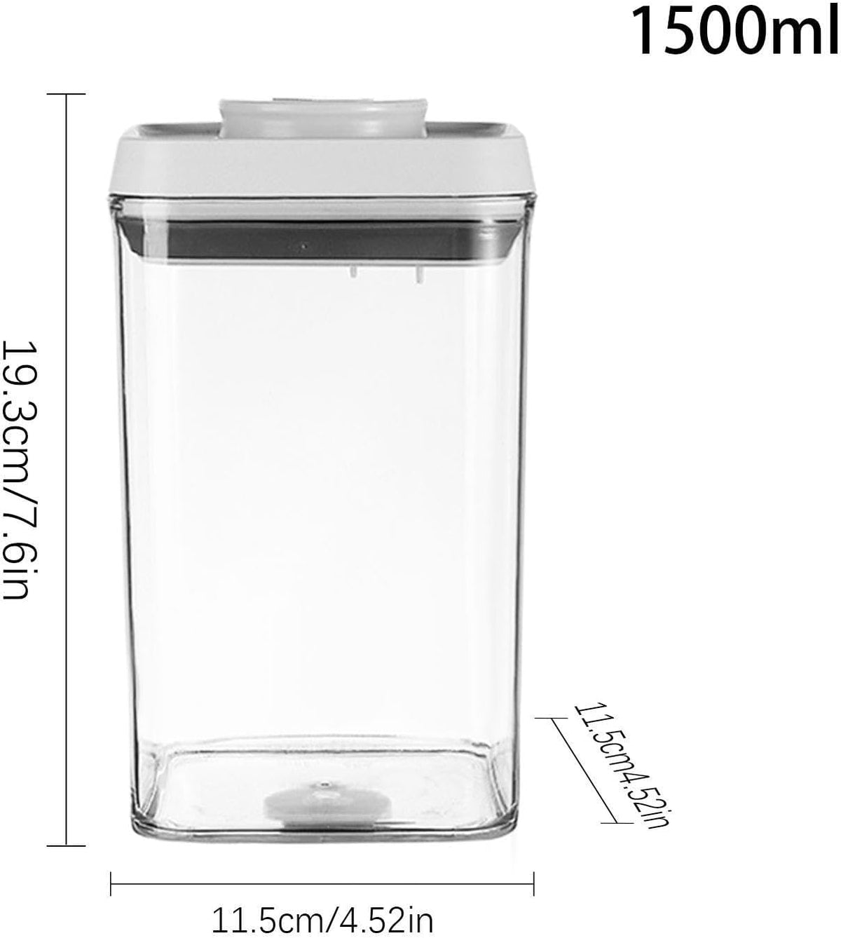 Cereal Box, Cereal Containers, Stackable Food Containers