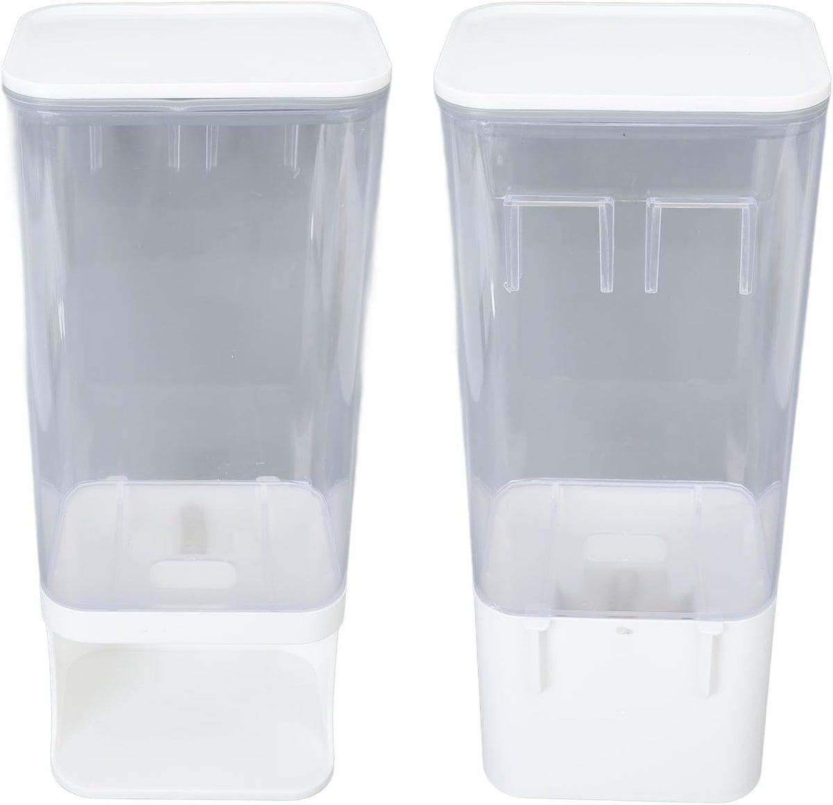 Rice Container Airtight Storage Dispenser Sealed Rice Container Wall Mounted Sealed Bucket Press Type Kitchen Supplies (M 25.5cm/10.04inch diameter))