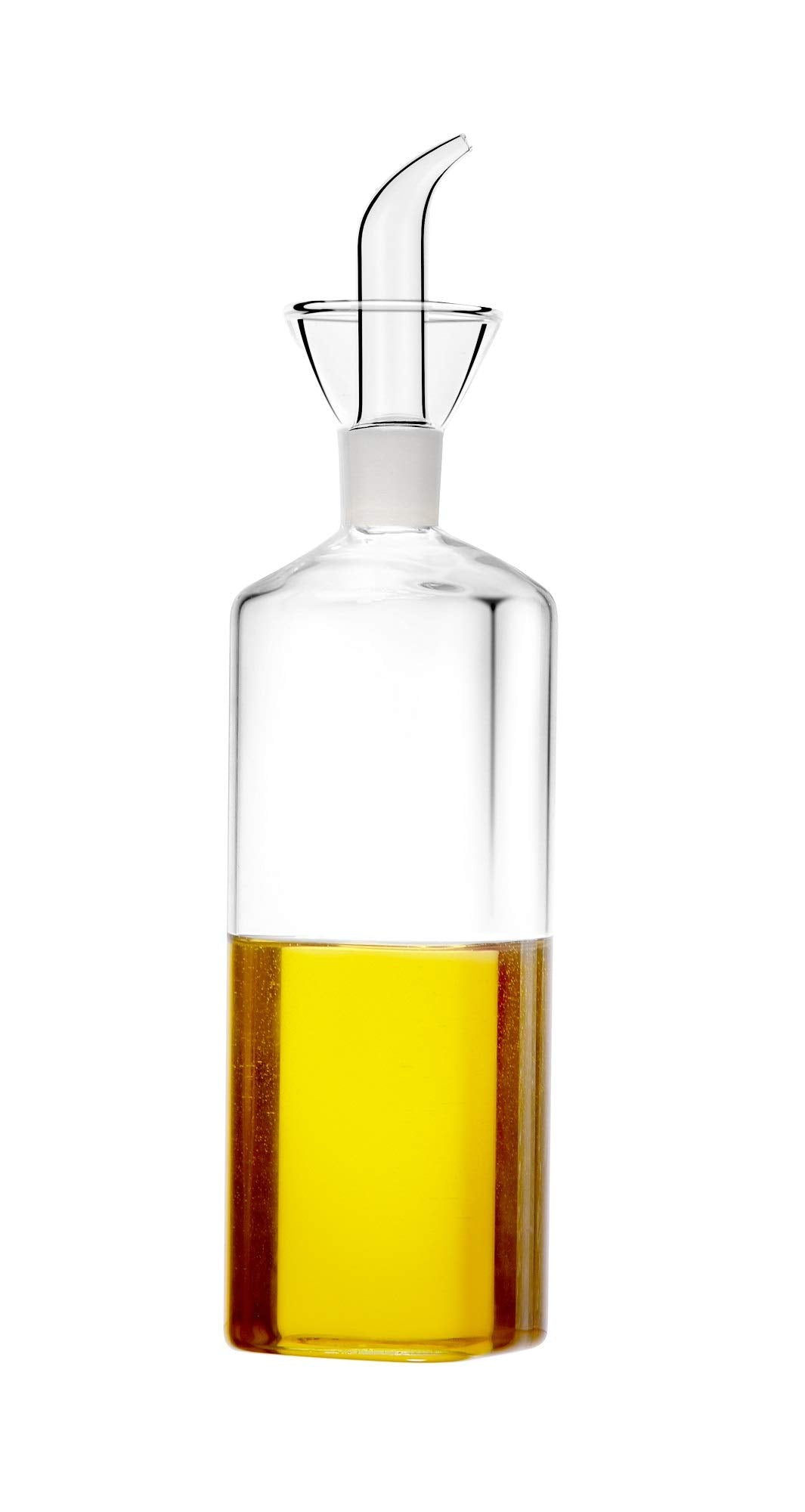 5 ounce / 150 ml Glass All-Purpose Cruet, Glass Oil Decanter and Cruet (Square 5 OZ)