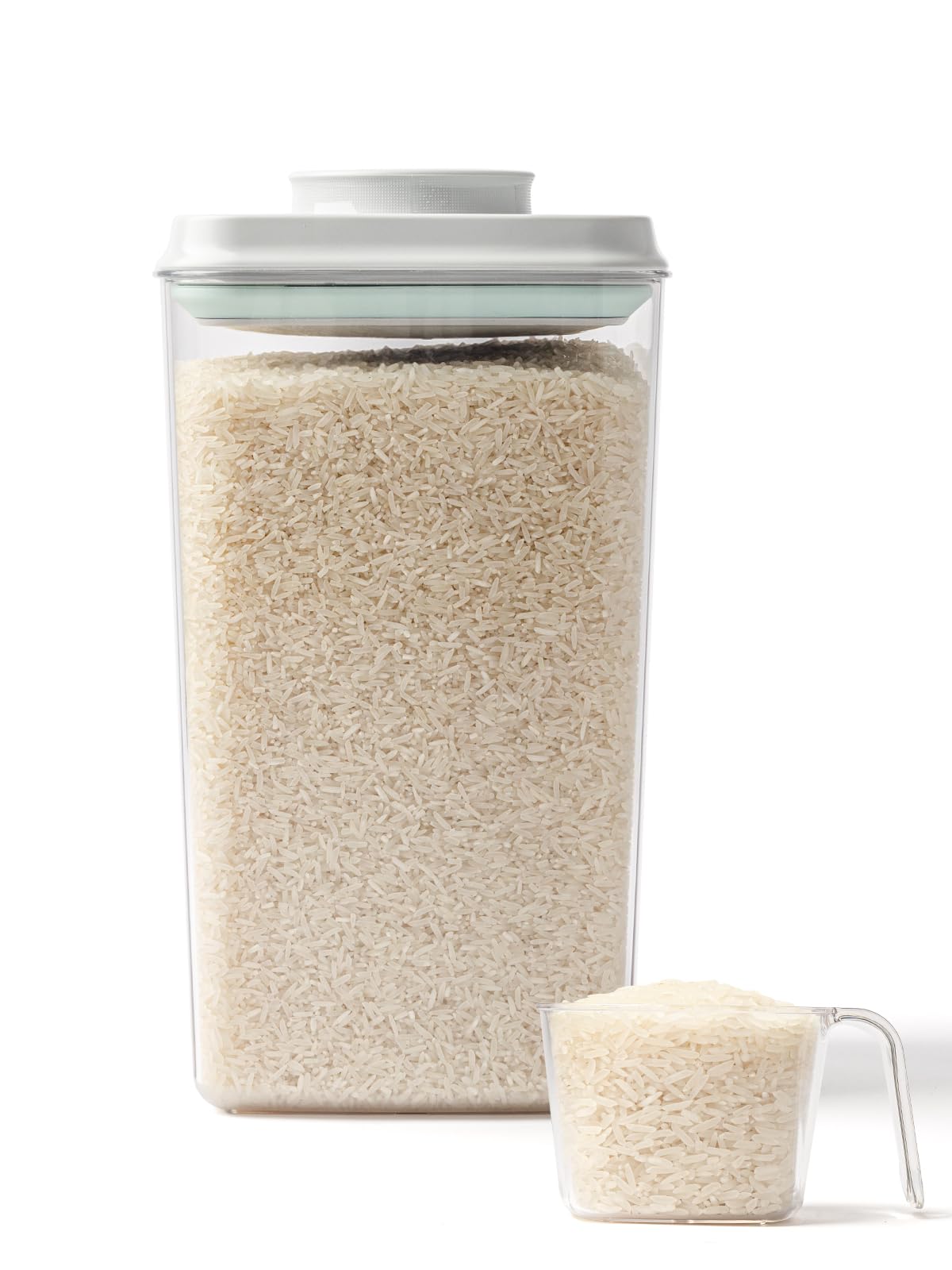 Airtight Food Storage Container, 4.22 Qt Large Pantry Canister with Pop Lid