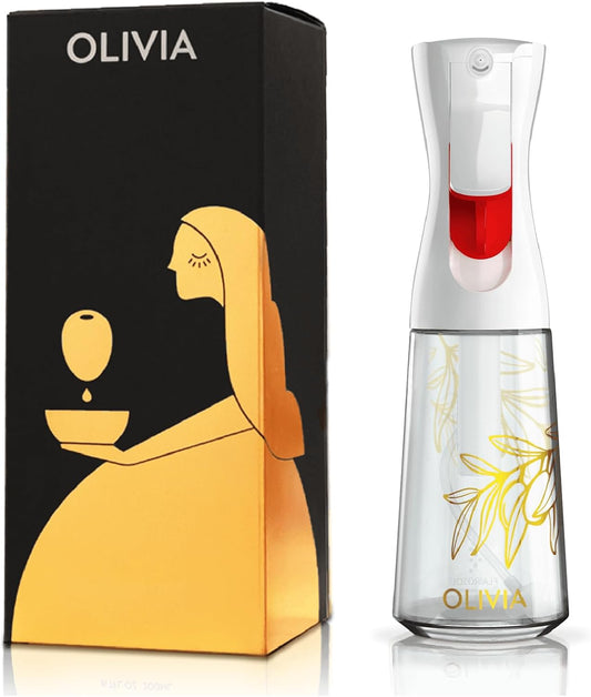 FLAIROSOL OLIVIA SIGNATURE Oil Sprayer, 200ml Glass, Golden Leaves