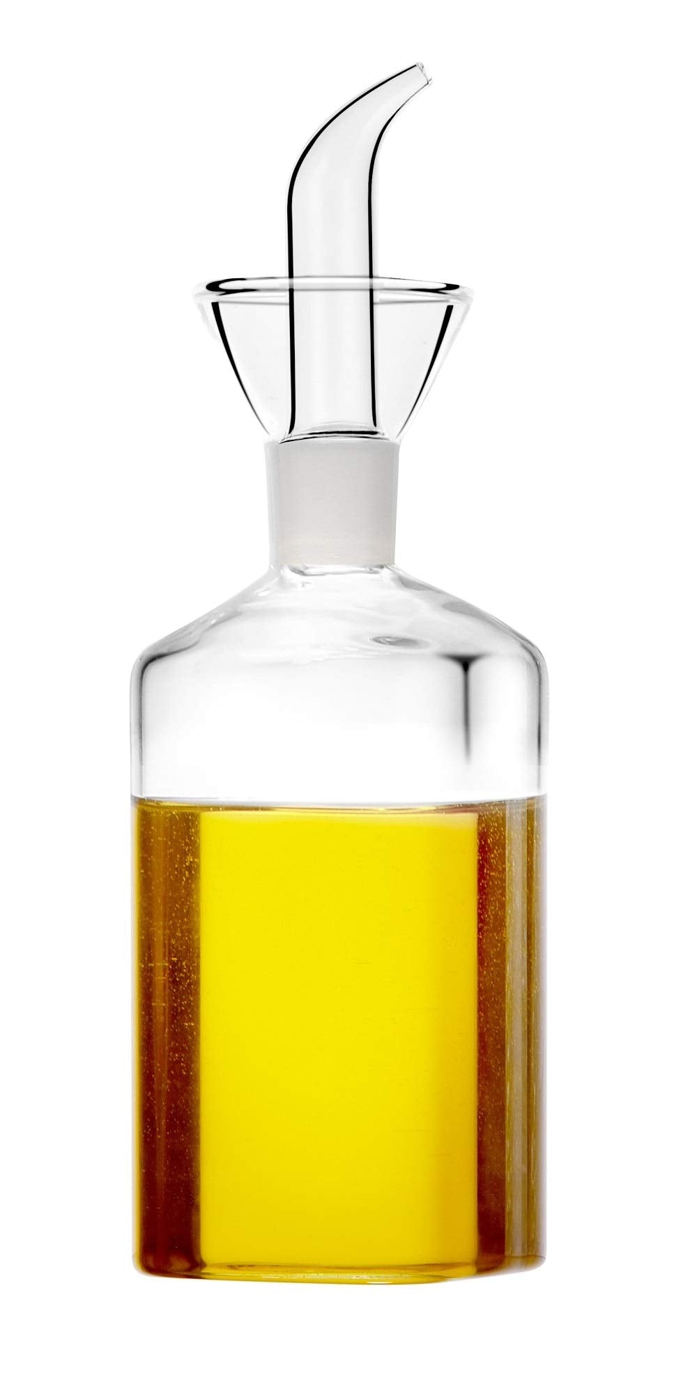 5 ounce / 150 ml Glass All-Purpose Cruet, Glass Oil Decanter and Cruet (Square 5 OZ)
