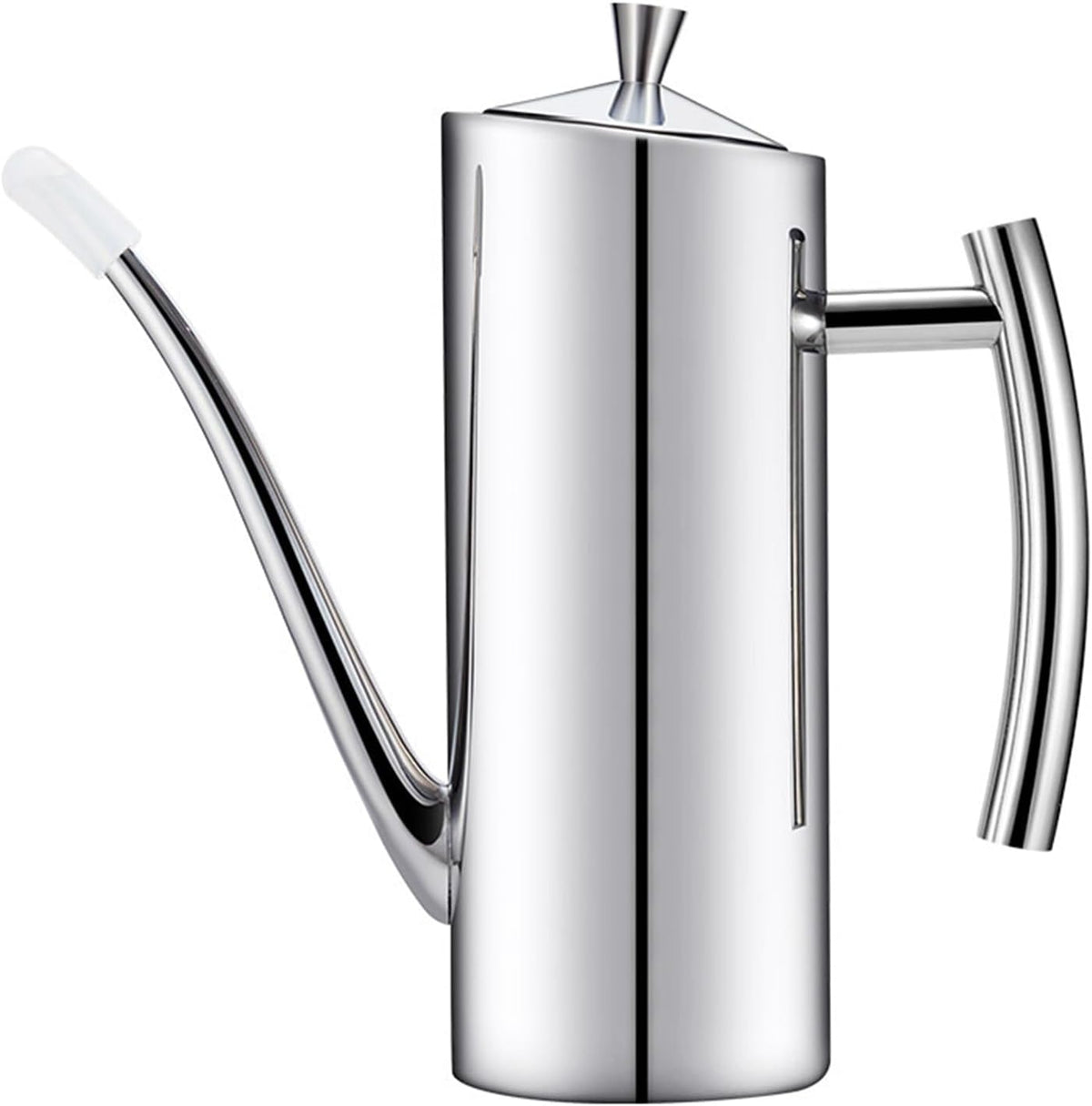 KSENDALO SUS304 24oz/700mL Stainless Steel Olive Oil Dispenser, Silver
