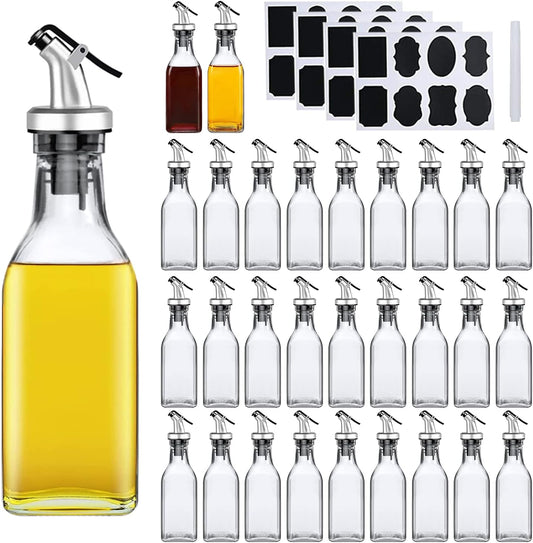 Accguan Oil Dispenser,6oz Leakproof Olive Oil Dispenser Bottle 30 PCS