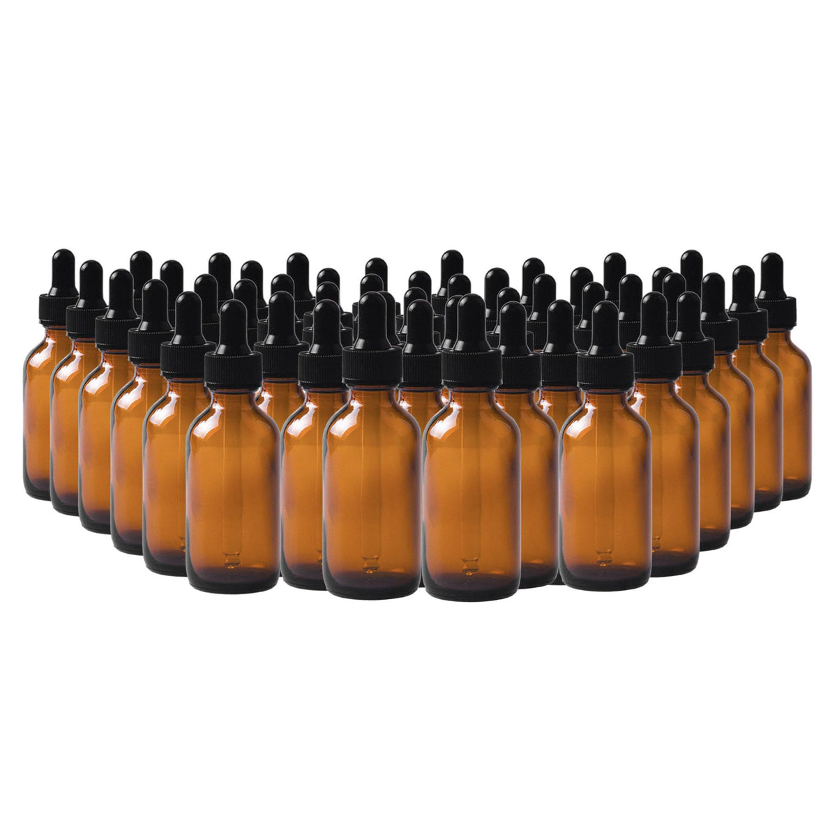 24 Pack 4oz Clear Glass Dropper Bottles, Eye Dropper Bottles with Glass Droppers for Essential Oils, Perfumes(4oz, Gold)