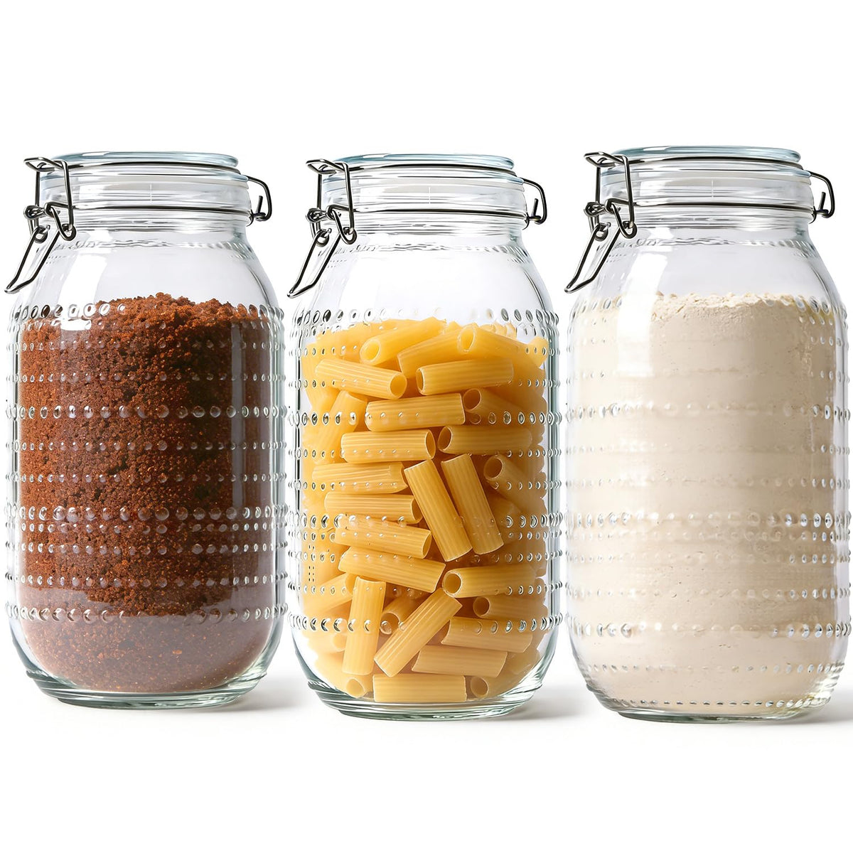 ComSaf Small Glass Spice Jars with Airtight Lids 4 oz 12 Pack with Labels