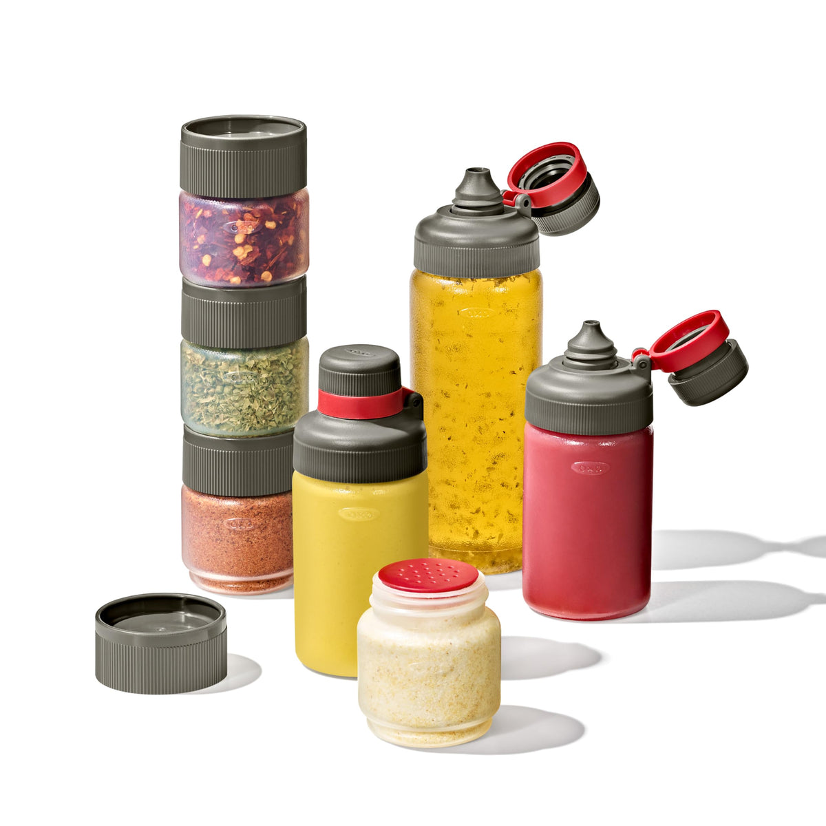 OXO Outdoor Leakproof Squeeze Bottle Set