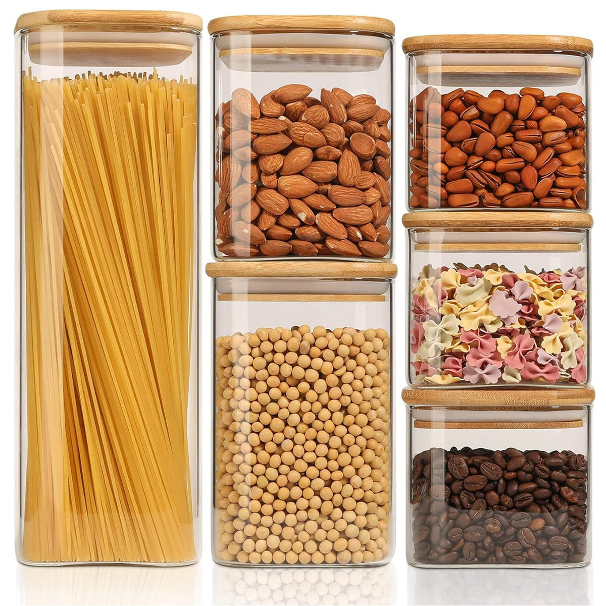 ComSaf Spice Jars 4oz 16 Pack, Seasoning Containers with labels 54 Labels