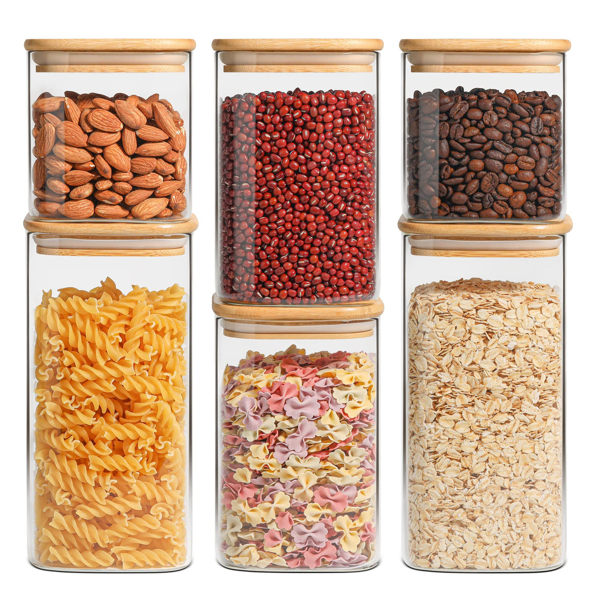 ComSaf Spice Jars 4oz 16 Pack, Seasoning Containers with labels 54 Labels
