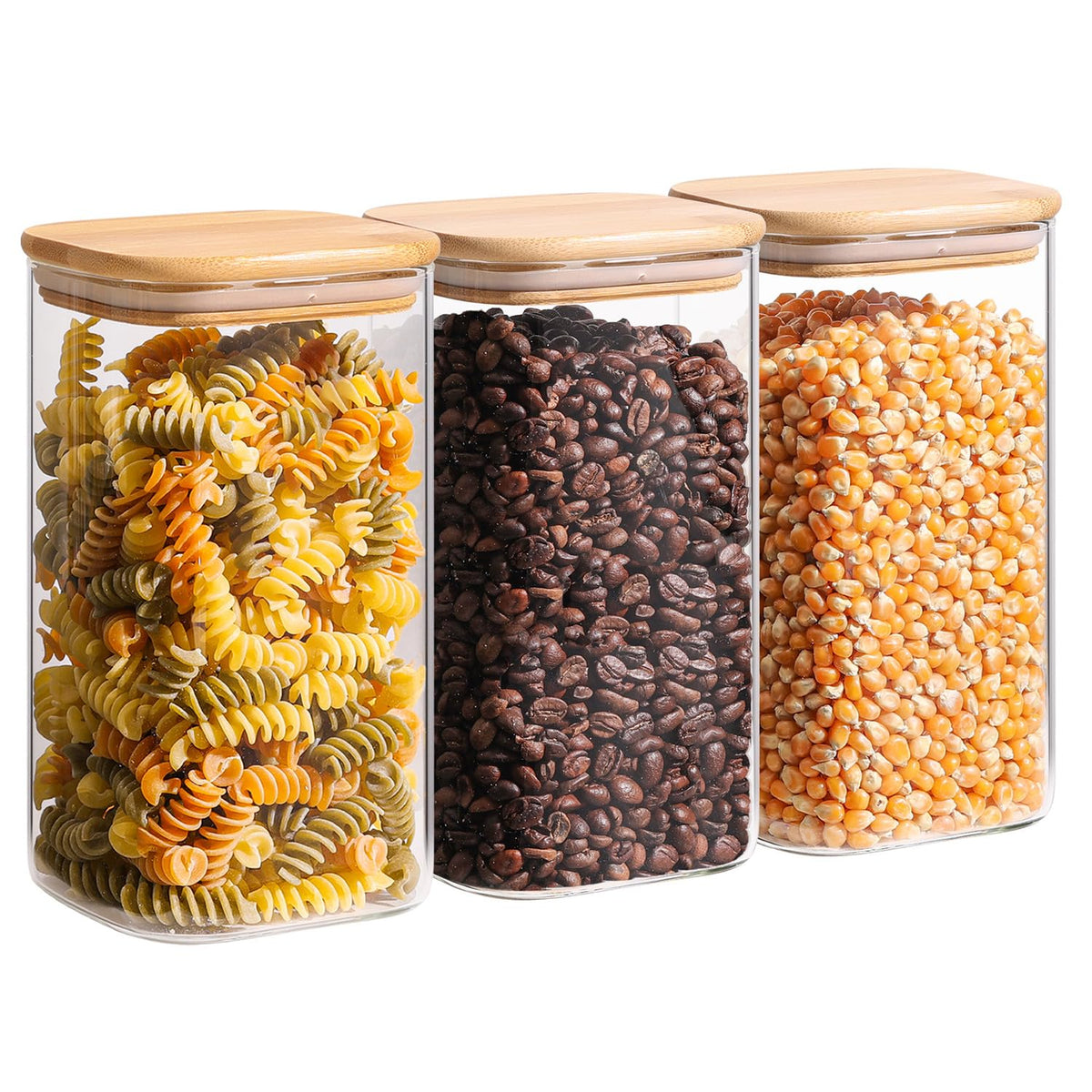 ComSaf Spice Jars 4oz 16 Pack, Seasoning Containers with labels 54 Labels